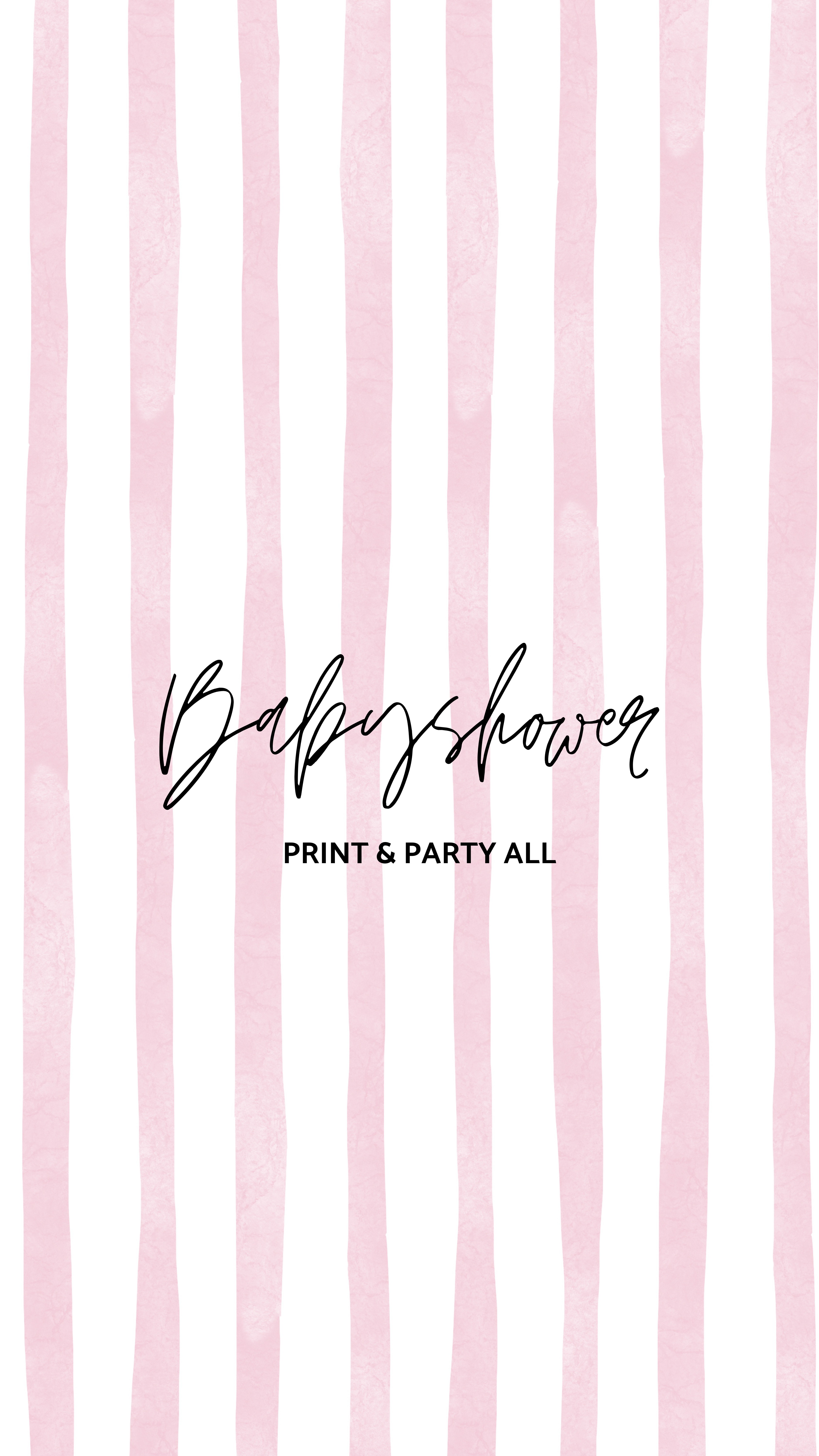 Babyshower all | Print & Party