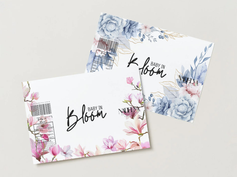 Bloom Print & Party PDF Babyshower wikkel