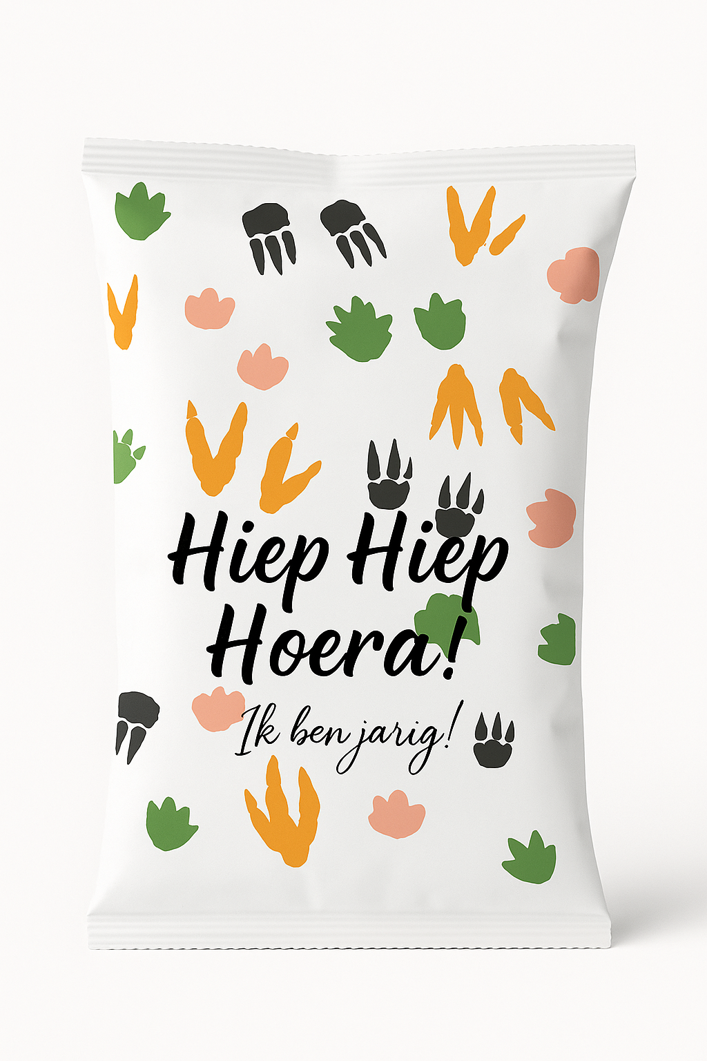 Dino Hiep Hiep Hoera, ik ben jarig! Birthday bag | vanaf 20 stuks