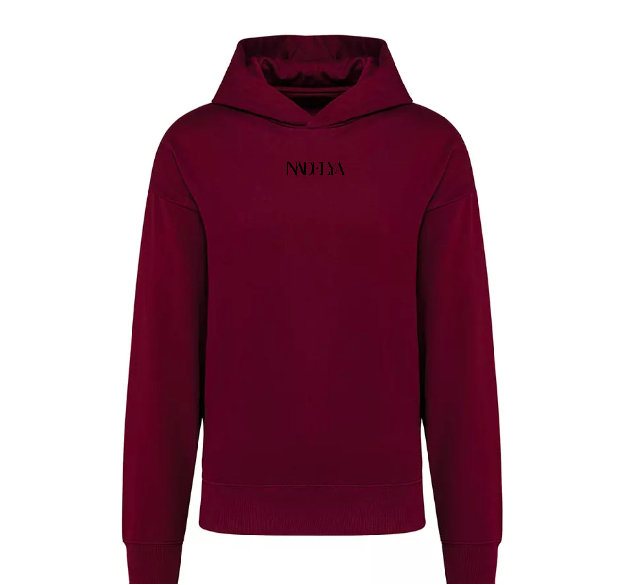 Nadelya hoodie burgundy