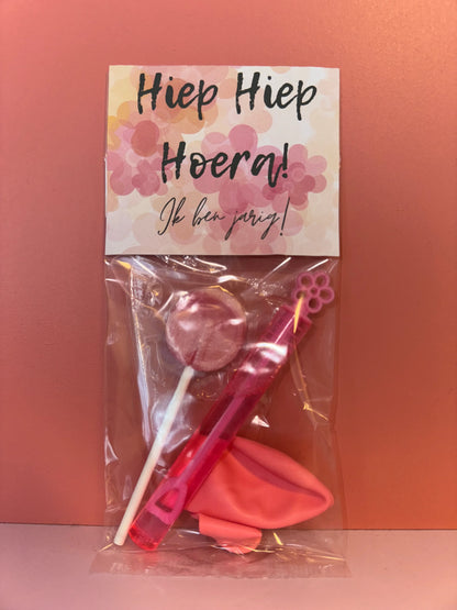 Bloemen Hiep Hiep Hoera, ik ben jarig! | Mini Magic Treats