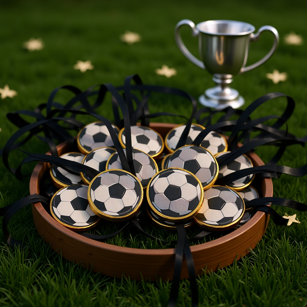 Bloom voetbal held medaille