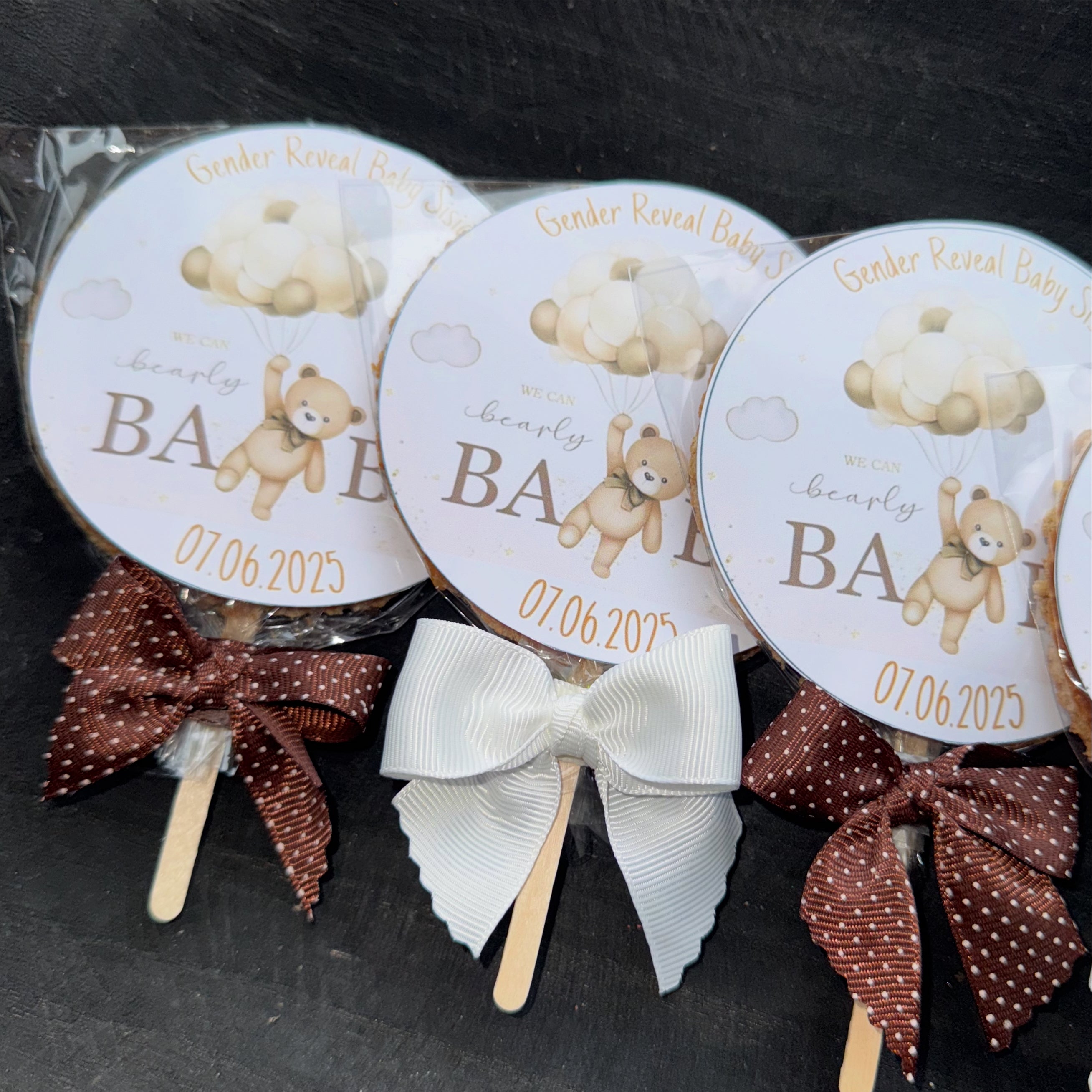 Bloom caramel bow