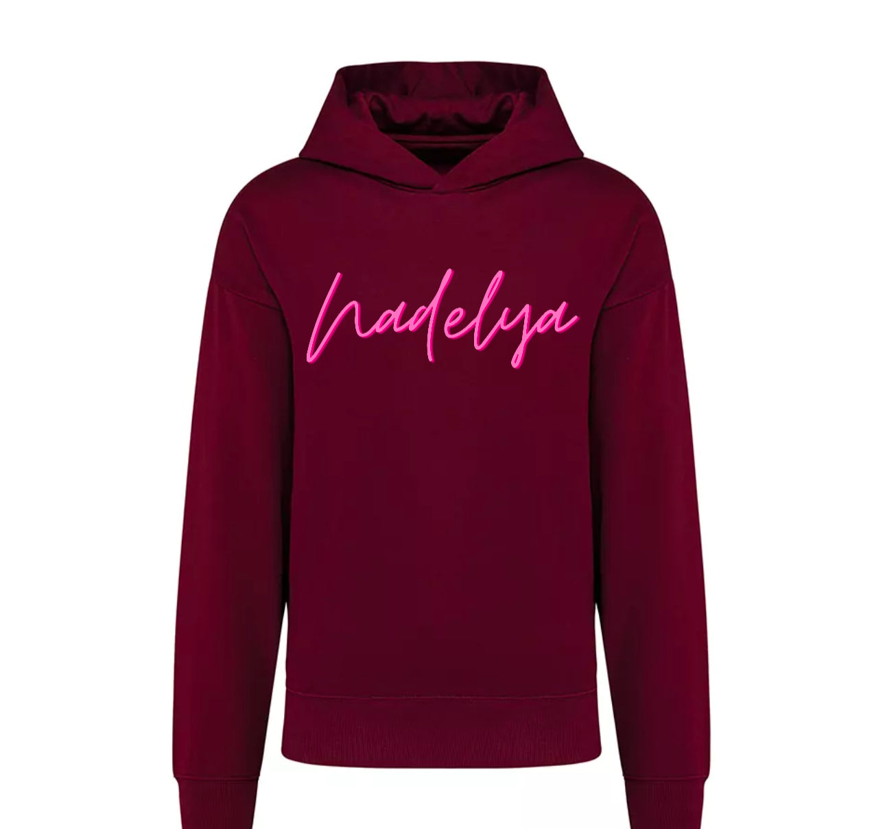 Blush Hoodie burgundy