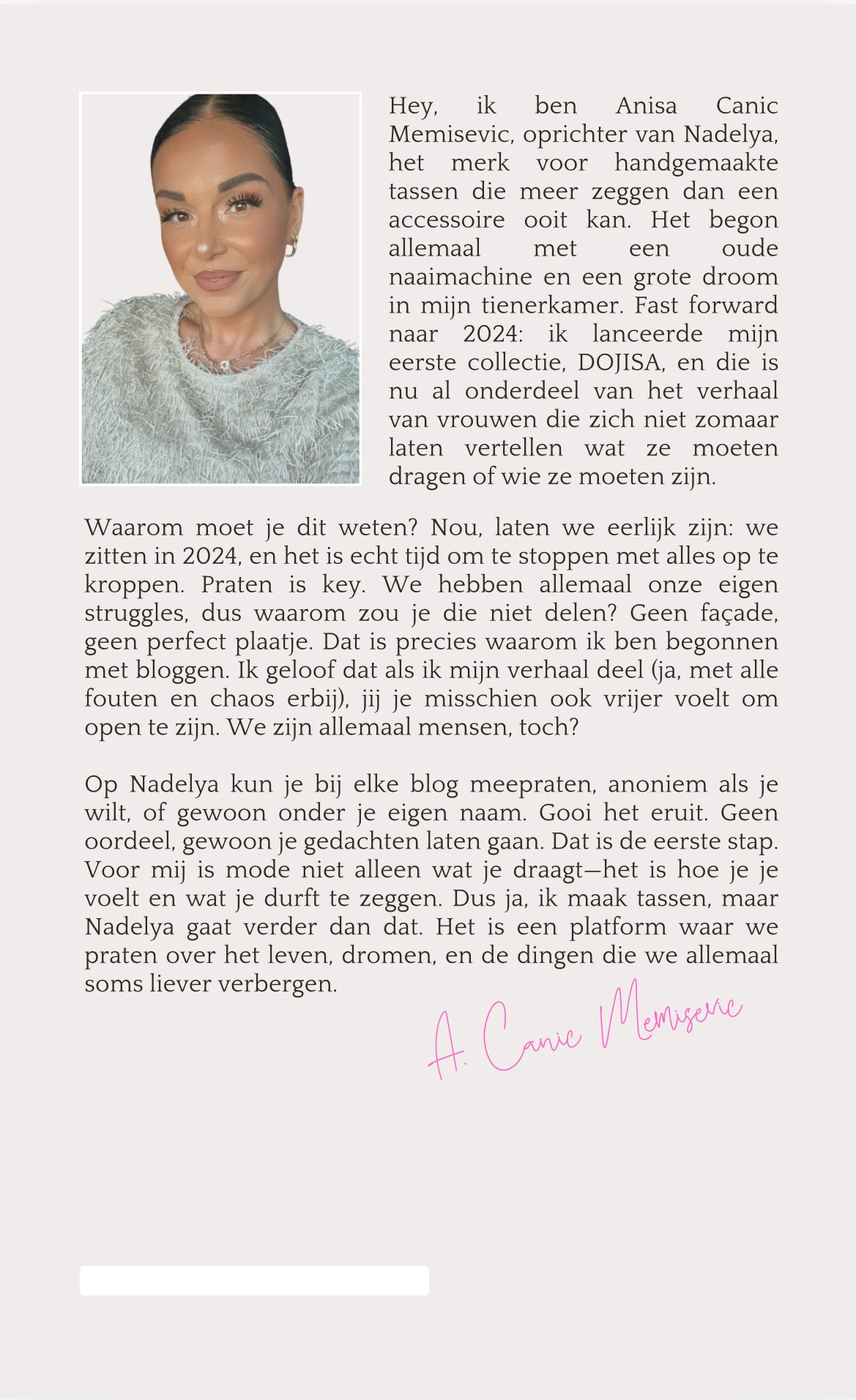 Het meisje dat in haar dromen geloofde en haar eigen pad creëerde. Mini e-book