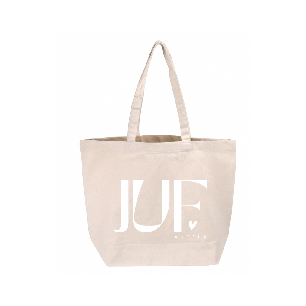 Shopper Juf gepersonaliseerd met naam