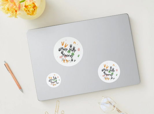 Print & Party | Happy Birthday Dino sticker Kids