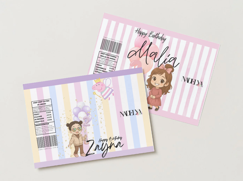 Bloom Print & Party PDF Birthday wikkel