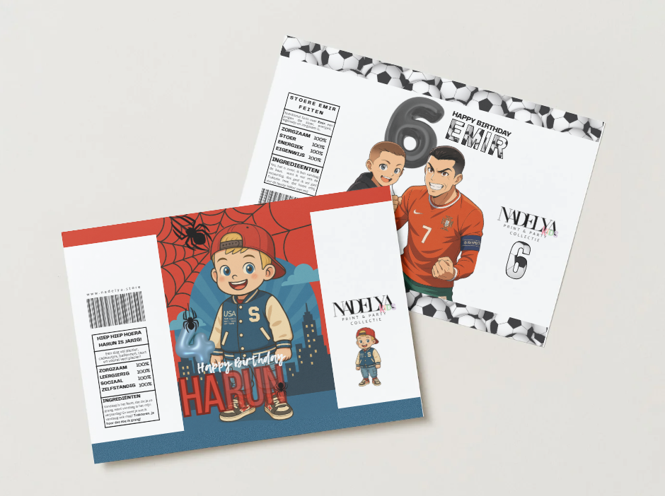 Bloom Print & Party PDF Birthday wikkel