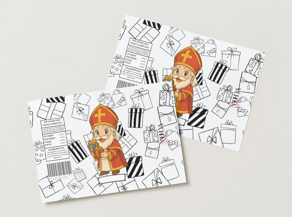 Sinterklaas wikkel bundel | Print & Party