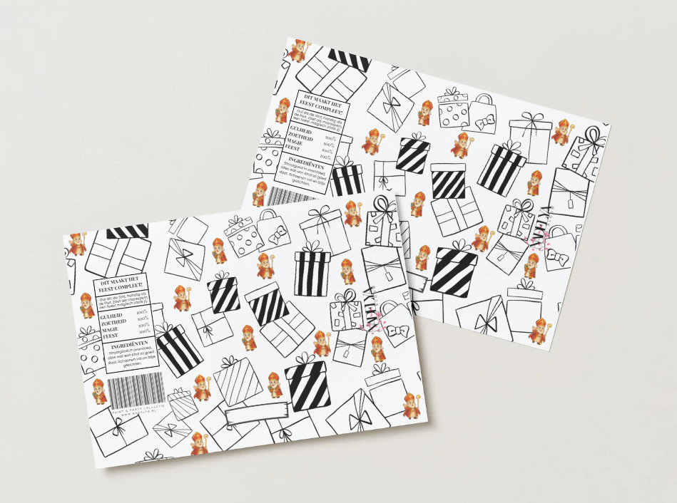 Sinterklaas wikkel bundel | Print & Party