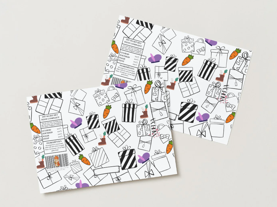 Sinterklaas wikkel bundel | Print & Party